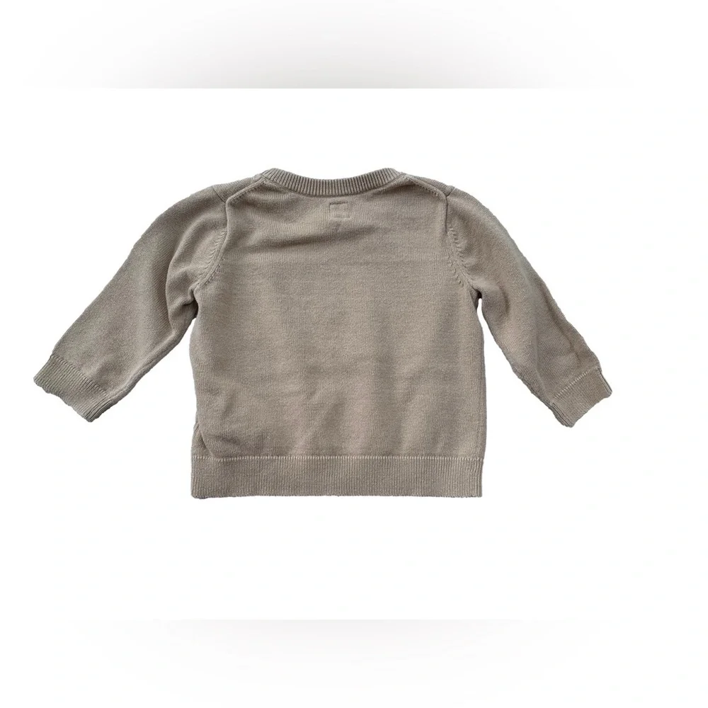Baby Gap Size 12-18 Months Brannan Brown Bear Sweater